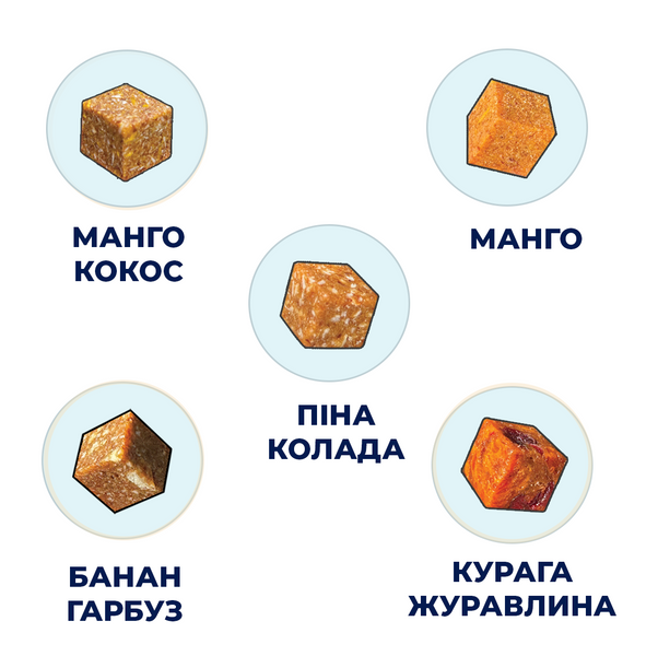 Мікс цукерок без цукру "ФРУКТОВИЙ"  FloverFood 150 г 071 фото